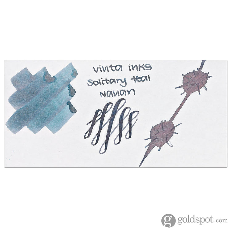 Vinta Inks The Awareness Project Bottled Ink in Solitary Teal [Nahan 2004] - 30mL Bottled Ink