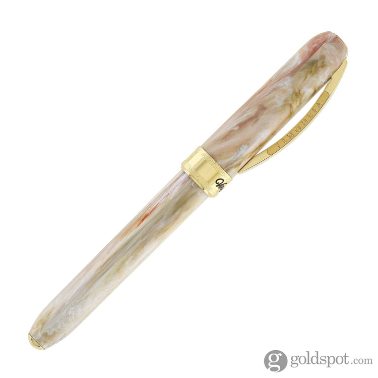 Visconti Comedia Fountain Pen in Virgilio with Yellow Gold Trim Fountain Pen