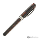 Visconti Comedia Rollerball Pen in Inferno with Ruthenium Trim Rollerball Pen