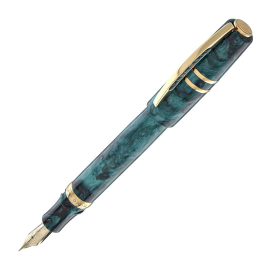 Visconti Homo Sapiens Fountain Pen in Dark Emerald