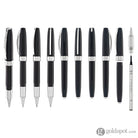 Visconti Michelangelo Rollerball Pen in Black Rollerball Pen