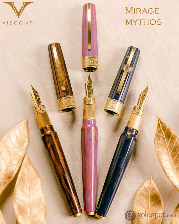 Visconti Mirage Mythos Fountain Pen in Aphrodite Fountain Pen