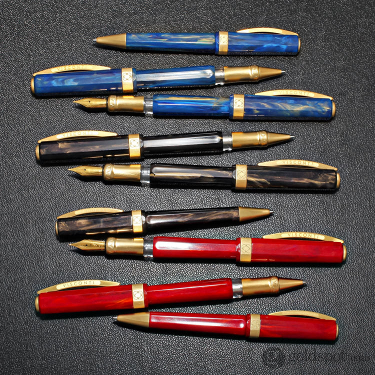 Visconti Opera Gold Rollerball Pen in Black Rollerball Pen