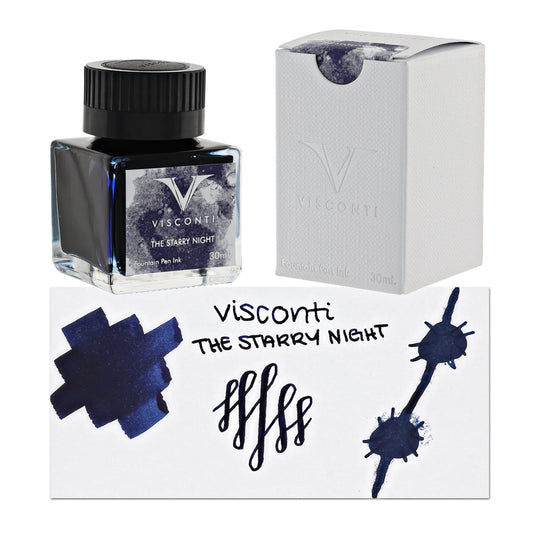 Visconti Van Gogh Bottled Ink in Starry Nigh (Deep Blue) t - 30mL
