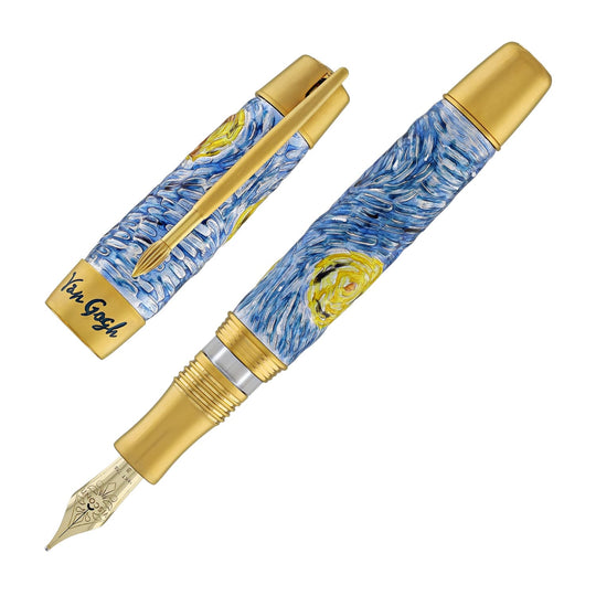 Visconti Van Gogh Fountain Pen in Dreaming Starry Night - Limited Edition