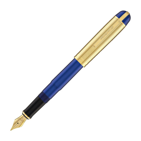 Wahl Eversharp Skyline Fountain Pen in Blue with Gold Trim