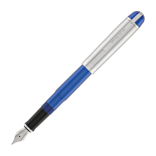 Wahl Eversharp Skyline Fountain Pen in Blue Silver Trim