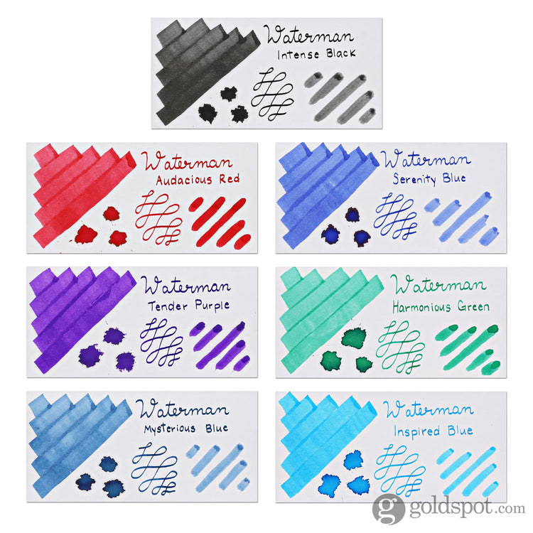Waterman Bottled Ink in Audacious Red - 50mL Bottled Ink
