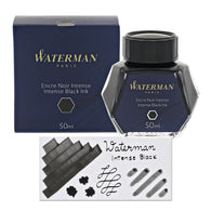 Waterman Bottled Ink in Intense Black - 50mL