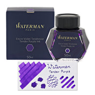 Waterman Bottled Ink in Tender Purple - 50mL