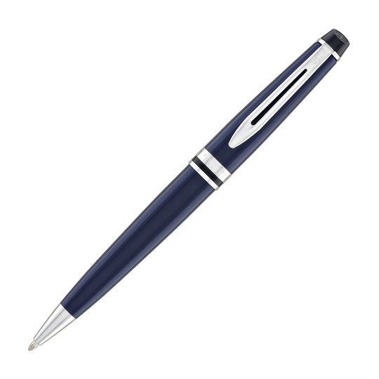 Waterman Expert 2024 Ballpoint Pen in Blue with Palladium Trim