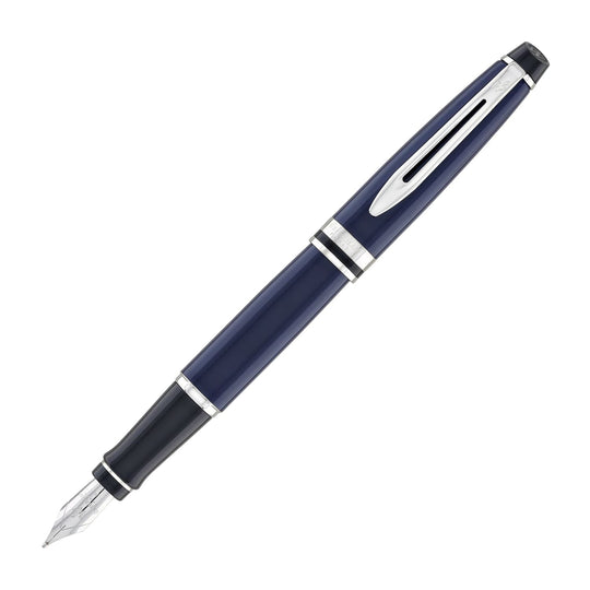 Waterman Expert 2024 Fountain Pen in Blue with Palladium Trim - Medium Point
