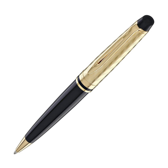 Waterman Expert Ballpoint Pen in Opera with Gold Trim