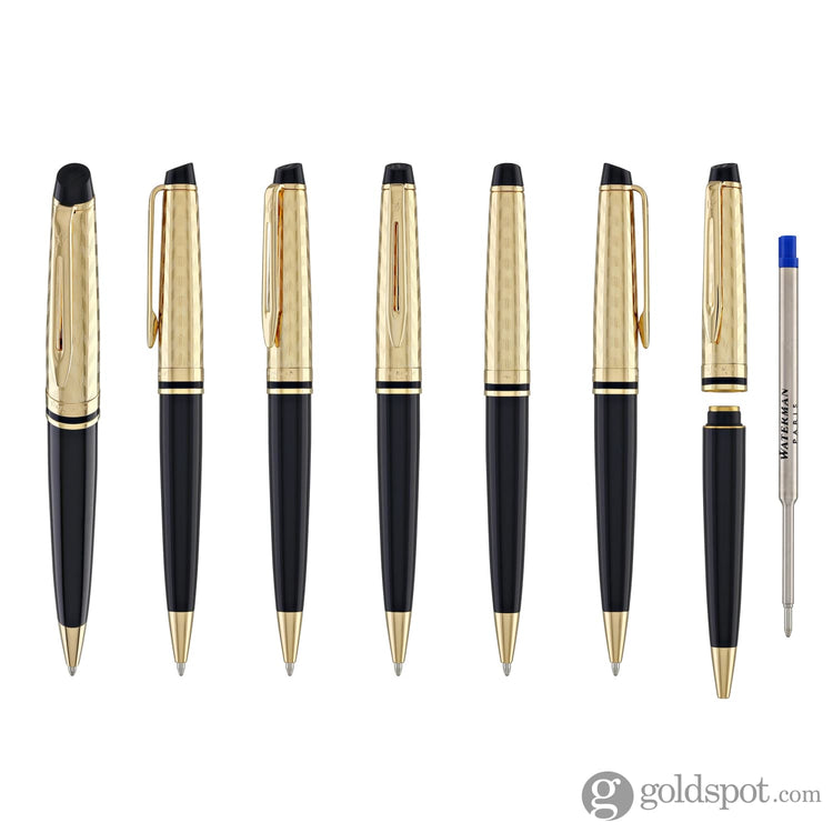 Waterman Expert Ballpoint Pen in Opera with Gold Trim Ballpoint Pens