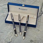 Waterman Hémisphère Fountain Pen in Lava Black with Gold Trim Fountain Pen