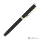Waterman Hémisphère Fountain Pen in Lava Black with Gold Trim Fountain Pen