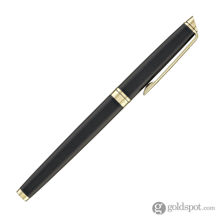 Waterman Hémisphère Fountain Pen in Lava Black with Gold Trim Fountain Pen
