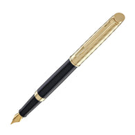 Waterman Hémisphère Fountain Pen in Opera with Gold Trim - Medium Point
