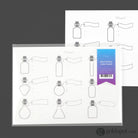 Wearingeul Alice’s Potion Color Swatch Card Bottled Ink