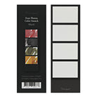 Wearingeul Four Photos Color Swatch in Black Bottled Ink