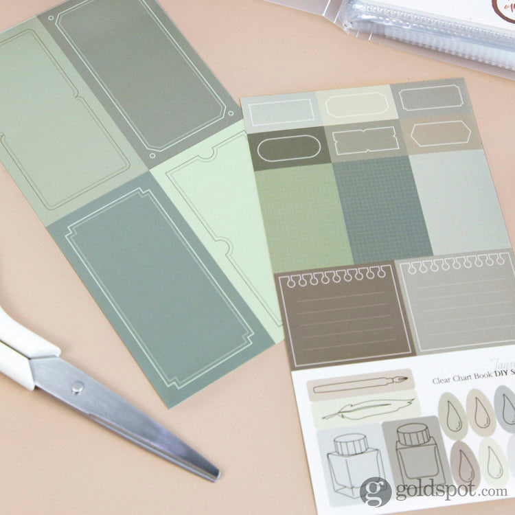 Wearingeul Ink Color Card Binder Bottled Ink