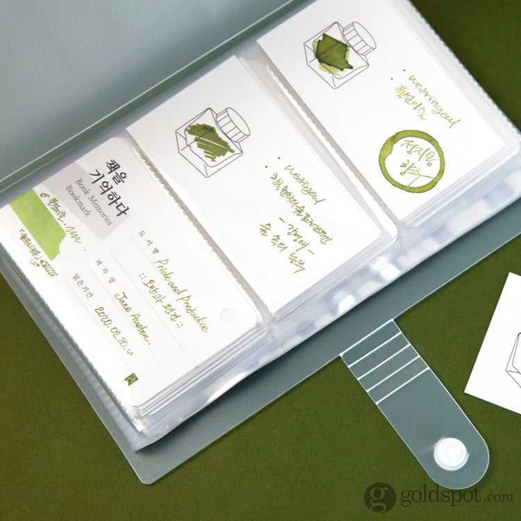 Wearingeul Ink Color Card Binder Bottled Ink