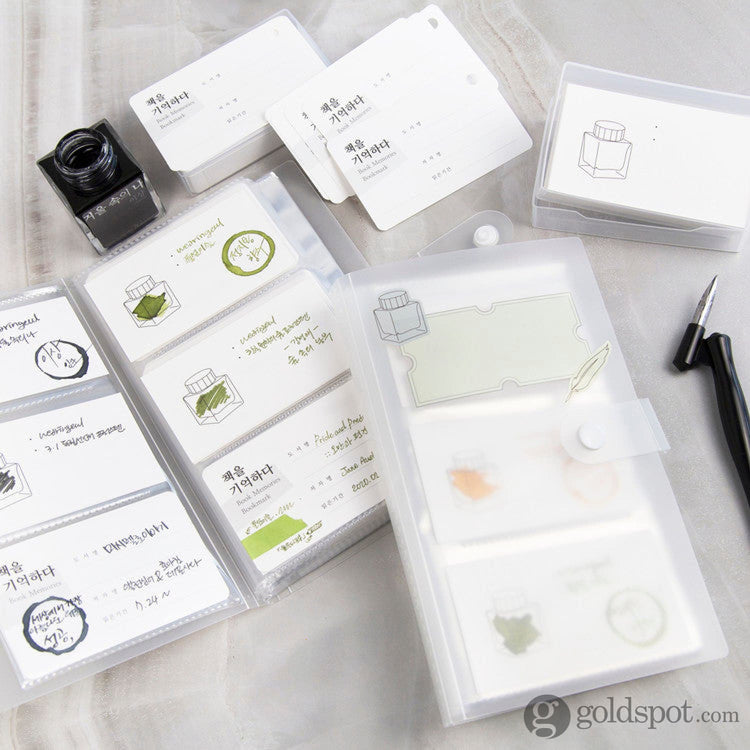 Wearingeul Ink Color Card Binder Bottled Ink
