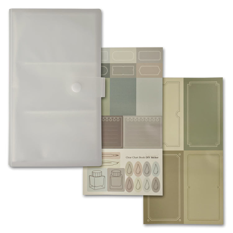 Wearingeul Ink Color Card Binder Bottled Ink