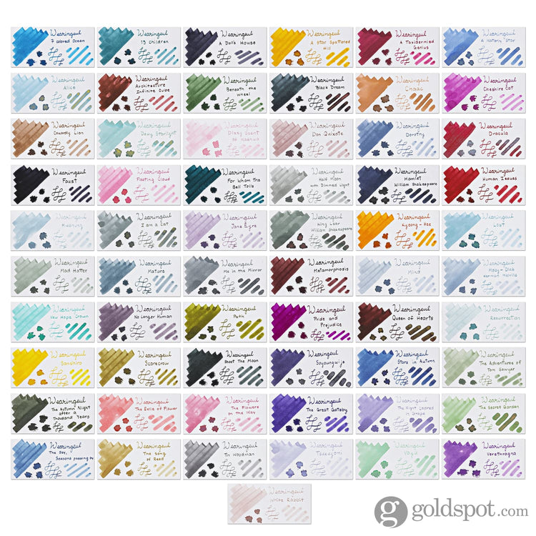 Wearingeul Yi Sang Literature Ink in Architecture Infinite Cube - 30mL Bottled Ink