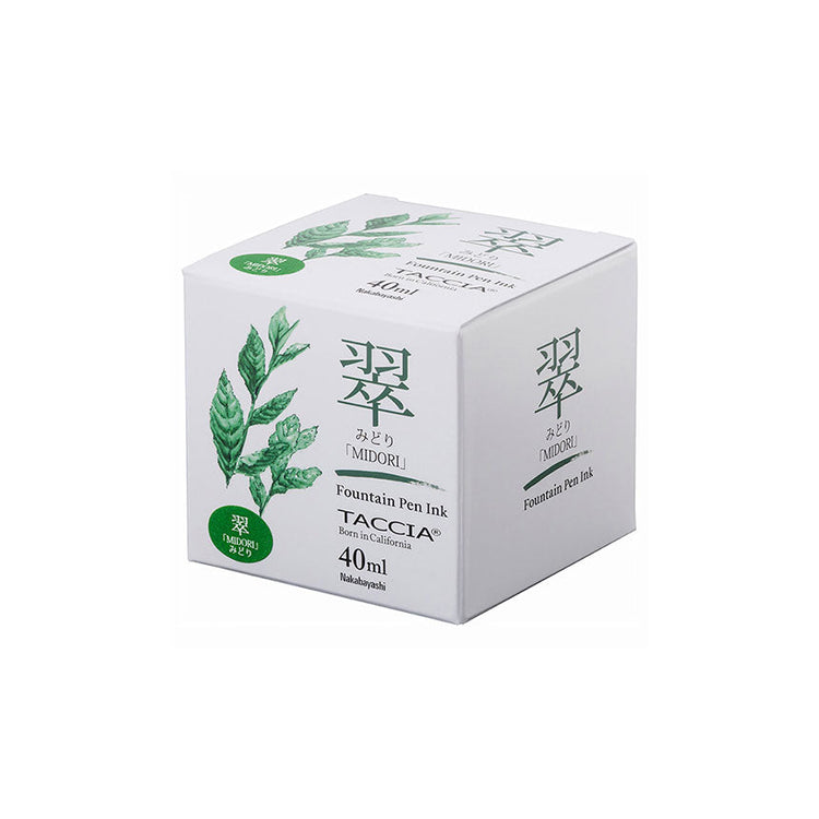 Taccia Bottled Ink in Midori Green - 40 mL Bottled Ink