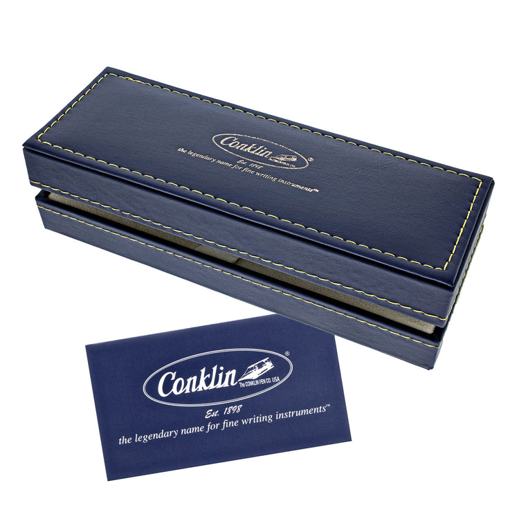 Conklin Symetrik Ballpoint Pen in Precious Amber Ballpoint Pens