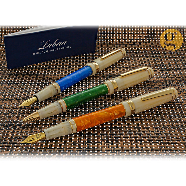 Laban 325 Rollerball Pen in Sun Orange Rollerball Pen