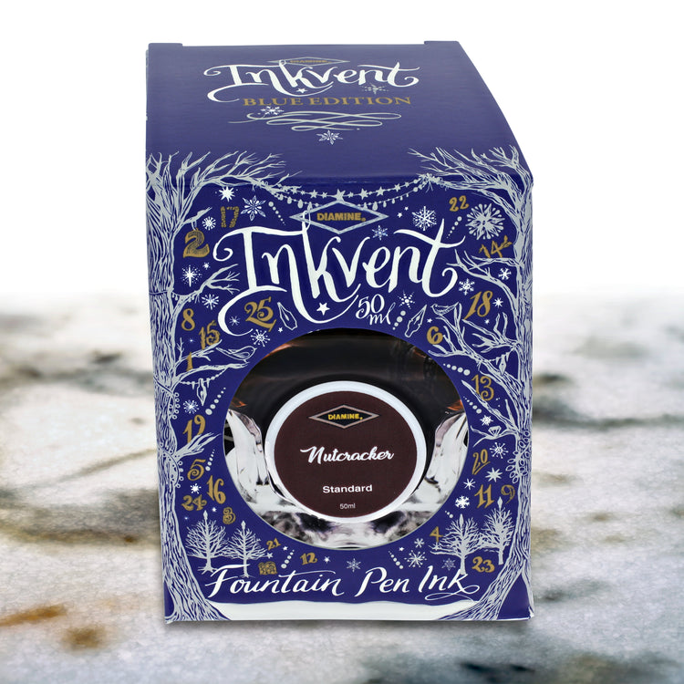 Diamine Inkvent Blue Edition Standard Bottled Ink in Nutcracker - 50 mL Bottled Ink