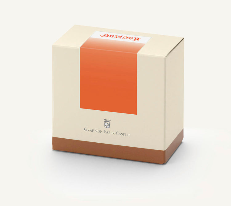 Graf von Faber-Castell Bottled Ink in Burned Orange - 75 mL Bottled Ink