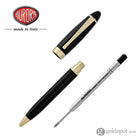 Aurora Ipsilon Ballpoint Pen in Resin Black Ballpoint Pen