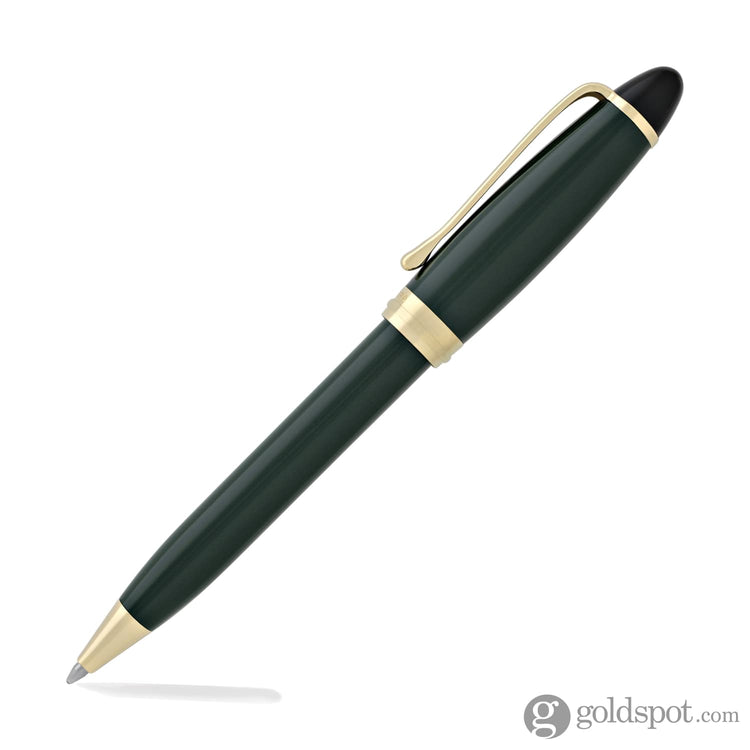 Aurora Ipsilon Ballpoint Pen in Resin Green Ballpoint Pen