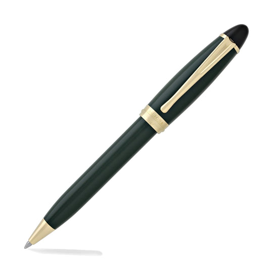 Aurora Ipsilon Ballpoint Pen in Resin Green