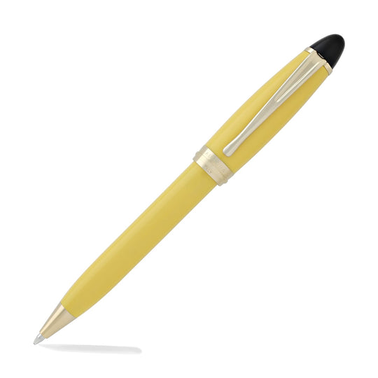 Aurora Ipsilon Ballpoint Pen in Resin Yellow