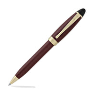 Aurora Ipsilon Resin Ballpoint Pen in Resin Bordeaux