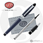Aurora Ipsilon Rollerball Pen in Satin Blue Rollerball Pen