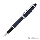 Aurora Ipsilon Satin Fountain Pen in Blue Fountain Pen