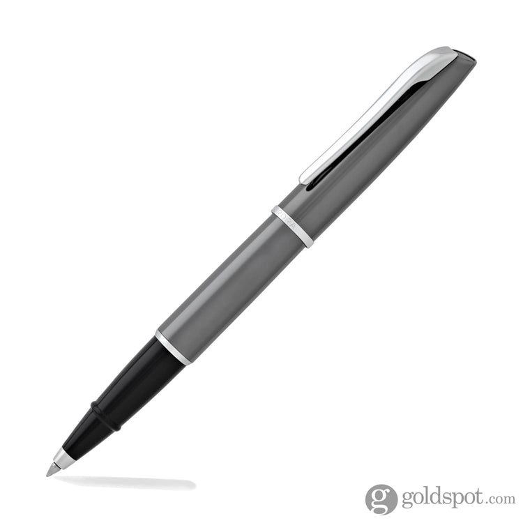 Aurora - Style Lacquer Rollerball Pen in Shiny Gun-Metal Misc