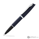 Aurora Style Resin Rollerball Pen in Blue with Chrome Trim Rollerball Pen
