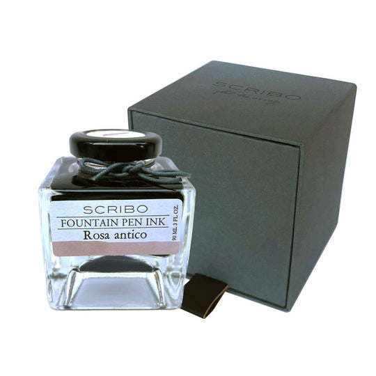 Scribo Bottled Ink in Rosa Antico - 90mL