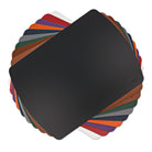 Girologio Repurposed Leather Writing Mat in Navy Accessories