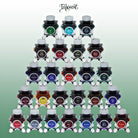 Diamine Inkvent Blue Edition Sheen Bottled Ink in Midnight Hour - 50 mL Bottled Ink