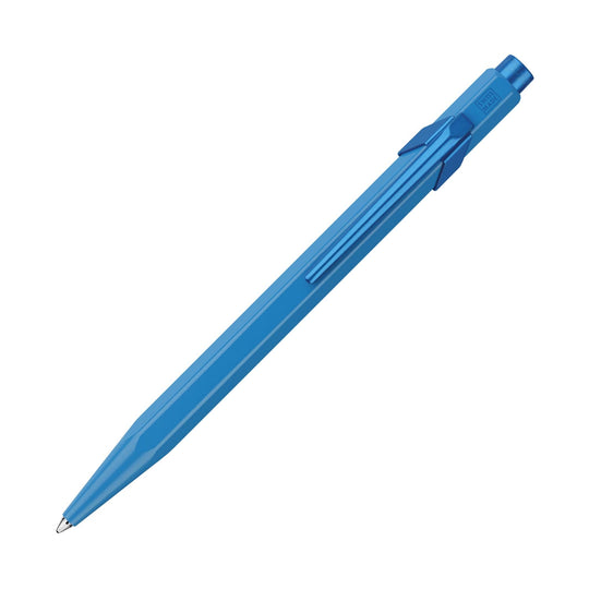 Caran d'Ache 849 Claim Your Style Ballpoint Pen in Azure Blue - Limited Edition 4
