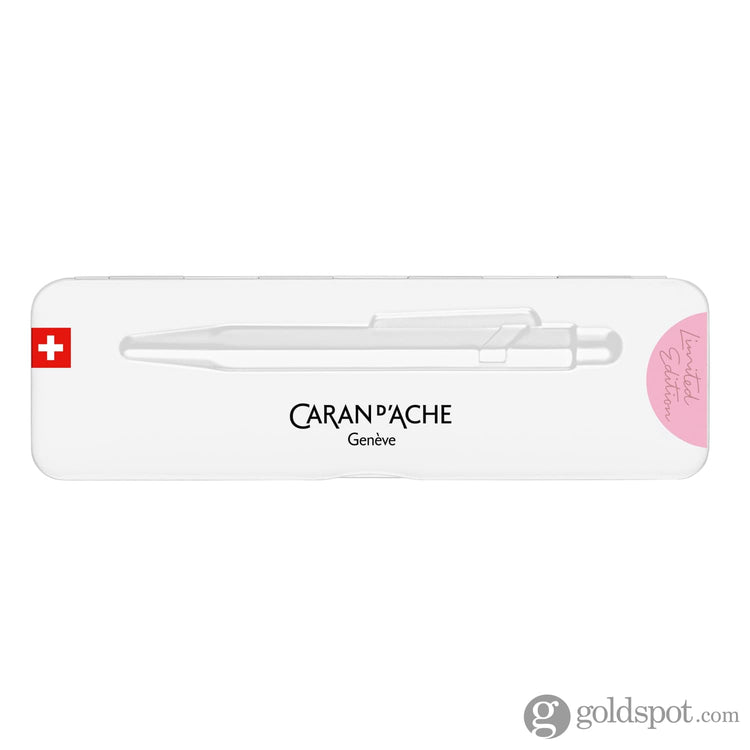 Caran d’Ache 849 Claim Your Style Ballpoint Pen in Rose Quartz - Limited Edition 4 Ballpoint Pen