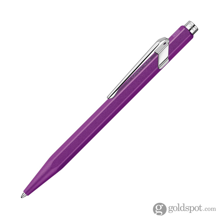 Caran d’Ache 849 COLORMAT-X Ballpoint Pen in Violet Ballpoint Pen