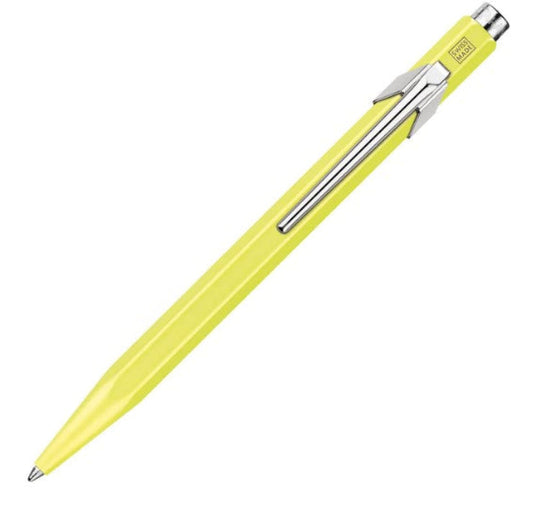 Caran d'Ache 849 Limited Edition Ballpoint Pen in Fluorescent Yellow Pastel